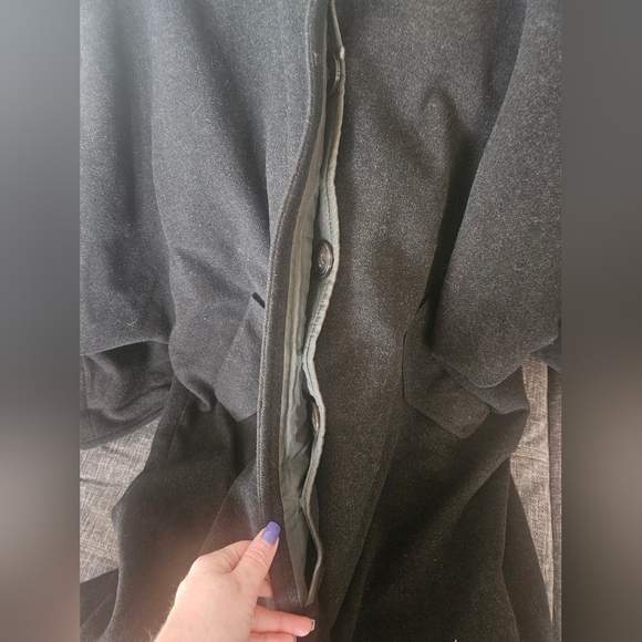 Erich Fend Wool And Cashmere Long Coat. L. 24ptp - Picture 7 of 13